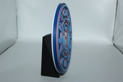 Chicago Cubs, MLB 3D printed Logo Sign Wall Desk Shelf Art