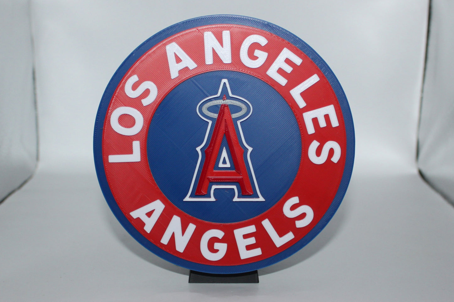 Los Angeles Angels, MLB 3D printed Logo Sign Wall Desk Shelf Art