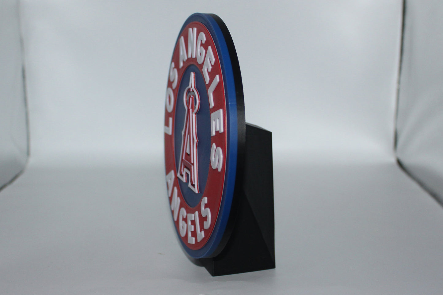 Los Angeles Angels, MLB 3D printed Logo Sign Wall Desk Shelf Art