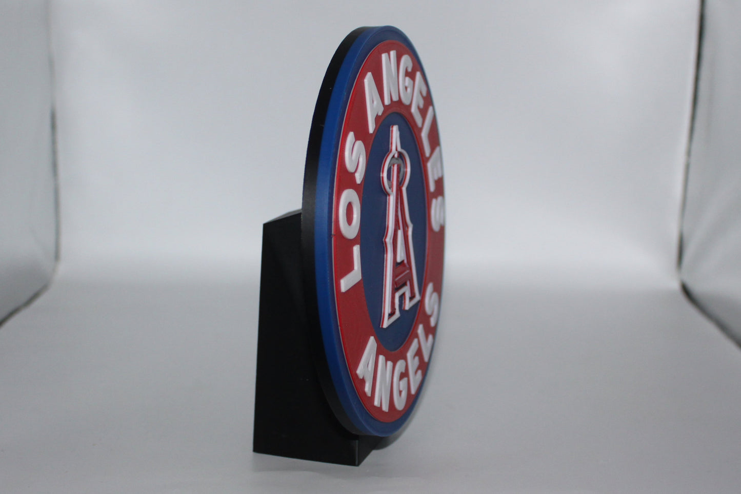 Los Angeles Angels, MLB 3D printed Logo Sign Wall Desk Shelf Art