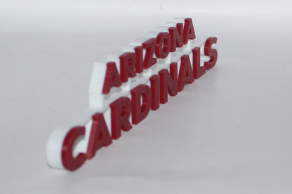 Arizona Cardinals, NFL 3D printed Logo, Sign, Wall, Desk, Fridge, Shelf Art