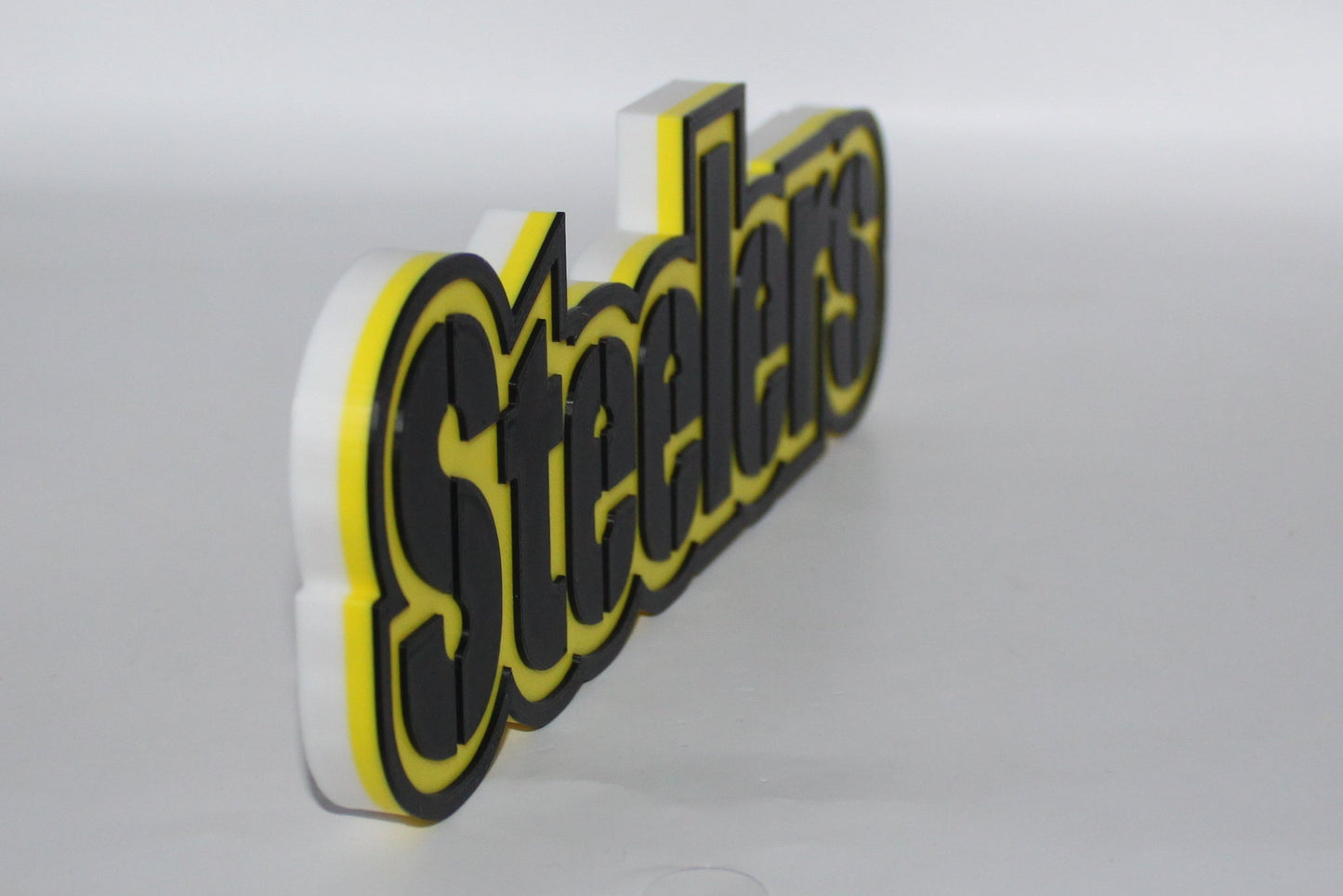 Pittsburgh Steelers, NFL 3D printed Logo, Sign, Wall, Desk, Fridge, Shelf Art