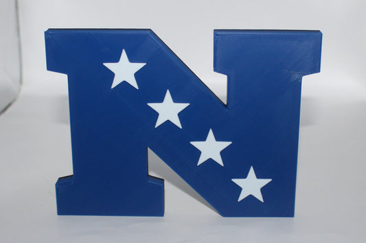 National Football Conference, NFL, National Football League 3D printed Logo Sign Wall Desk Shelf Art