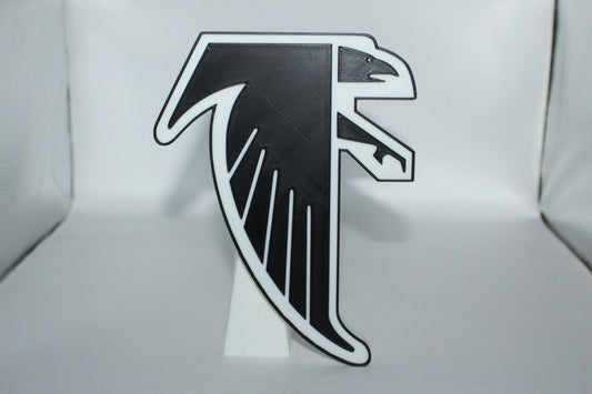 Atlanta Falcons, NFL 3D printed Logo, Sign, Wall, Desk, Fridge, Shelf Art
