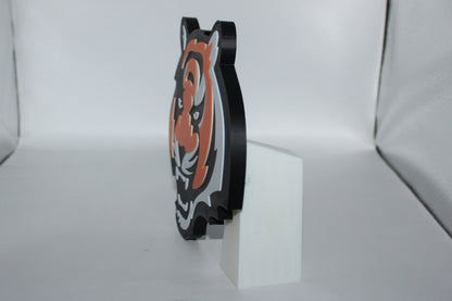 Cincinati Bengals, NFL 3D printed Logo, Sign, Wall, Desk, Fridge, Shelf Art