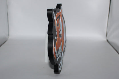 Cincinati Bengals, NFL 3D printed Logo, Sign, Wall, Desk, Fridge, Shelf Art