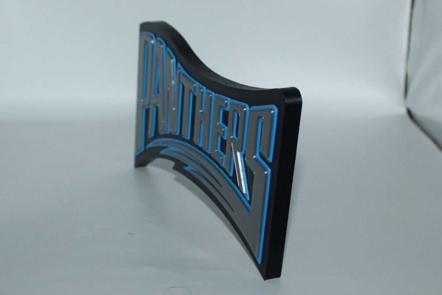 Carolina Panthers, NFL 3D printed Logo, Sign, Wall, Desk, Fridge, Shelf Art