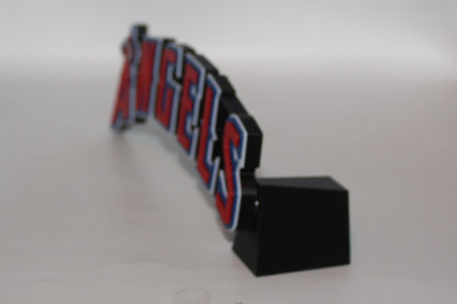 Los Angeles Angels, MLB 3D printed Logo Sign Wall Desk Shelf Art