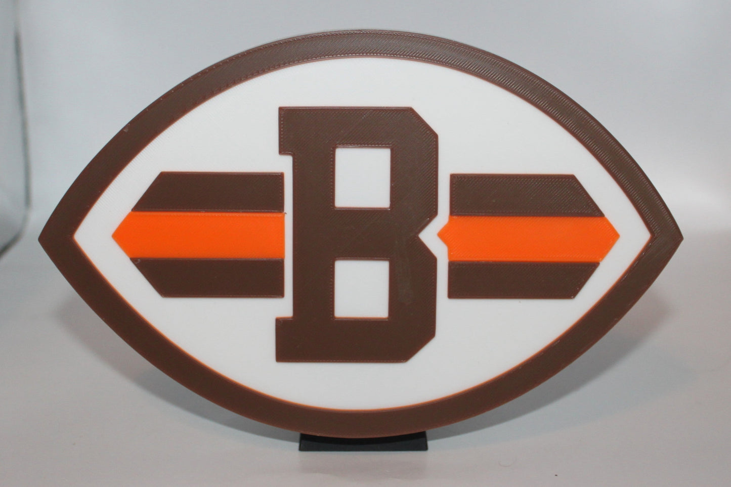 Cleveland Browns, NFL 3D printed Logo, Sign, Wall, Desk, Fridge, Shelf Art