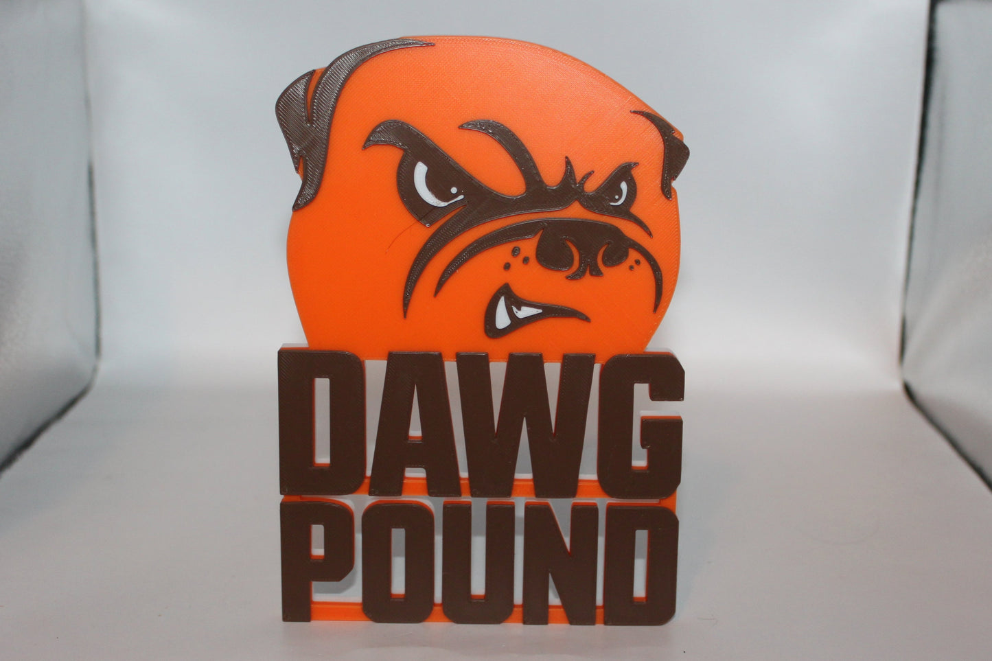 Cleveland Browns, NFL 3D printed Logo, Sign, Wall, Desk, Fridge, Shelf Art