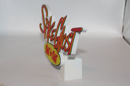 Space Ghost Coast to Coast 3D printed Logo Sign Wall Desk Shelf Art