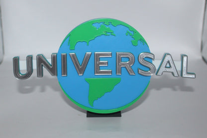 Universal 3D printed Logo Sign Wall Desk Shelf Art