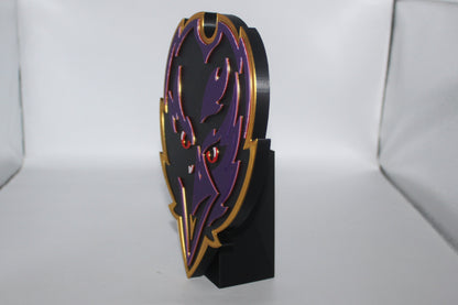 Baltimore Ravens, National Football League 3D printed Logo Sign Wall Desk Shelf Art