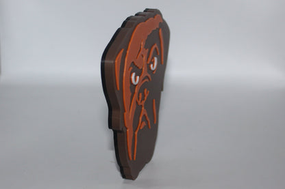 Cleveland Browns, NFL 3D printed Logo, Sign, Wall, Desk, Fridge, Shelf Art