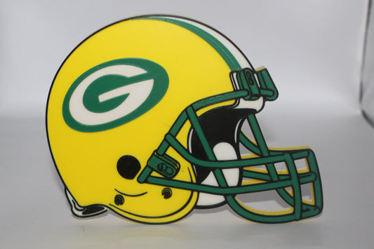 Green Bay Packers, Packers 3D printed Logo Sign Wall Desk Shelf Art