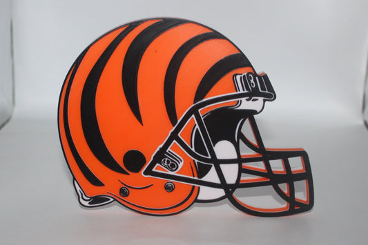 Cincinati Bengals, NFL 3D printed Logo, Sign, Wall, Desk, Fridge, Shelf Art