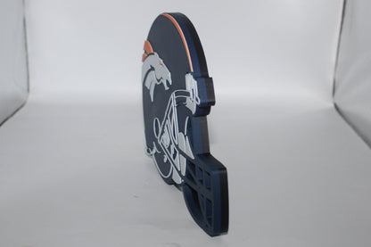 Denver Broncos, Broncos 3D printed Logo Sign Wall Desk Shelf Art