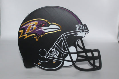 Baltimore Ravens, National Football League 3D printed Logo Sign Wall Desk Shelf Art