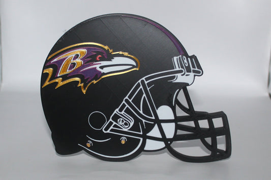 Baltimore Ravens, National Football League 3D printed Logo Sign Wall Desk Shelf Art