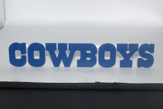 Dallas Cowboys, NFL 3D printed Logo, Sign, Wall, Desk, Fridge, Shelf Art