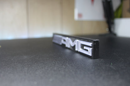 Mercede AMG Series 3D printed Logo Sign Wall Desk Shelf Art