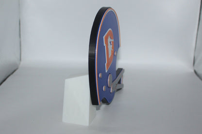Denver Broncos, Broncos 3D printed Logo Sign Wall Desk Shelf Art