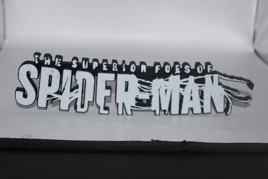 The Superior Foes Of Spider-Man 3D printed Logo Sign Wall Desk Shelf Art