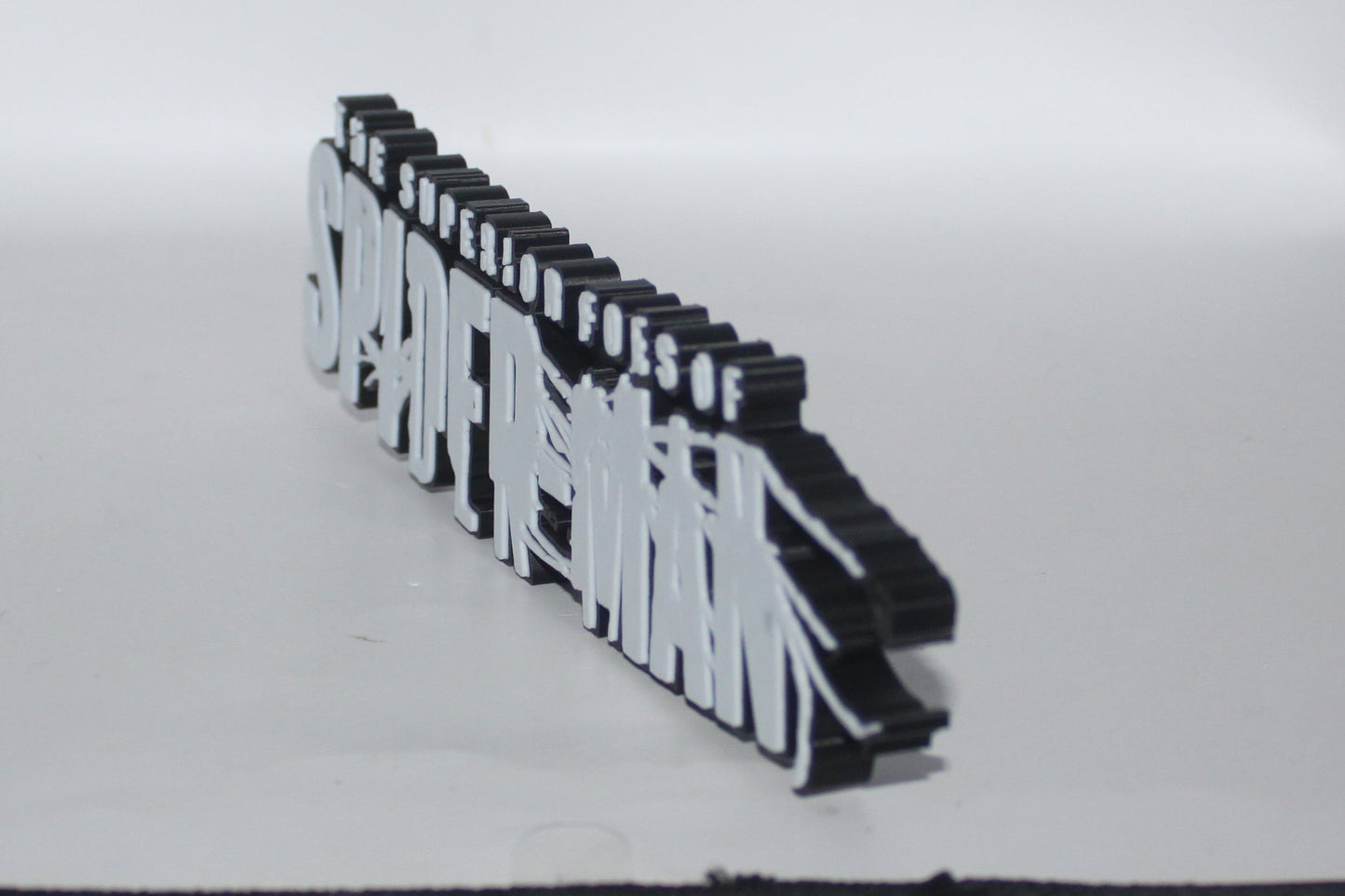The Superior Foes Of Spider-Man 3D printed Logo Sign Wall Desk Shelf Art