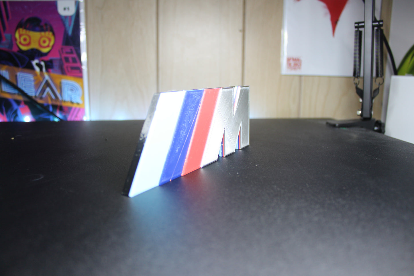 BMW M Series 3D printed Logo Sign Wall Desk Shelf Art