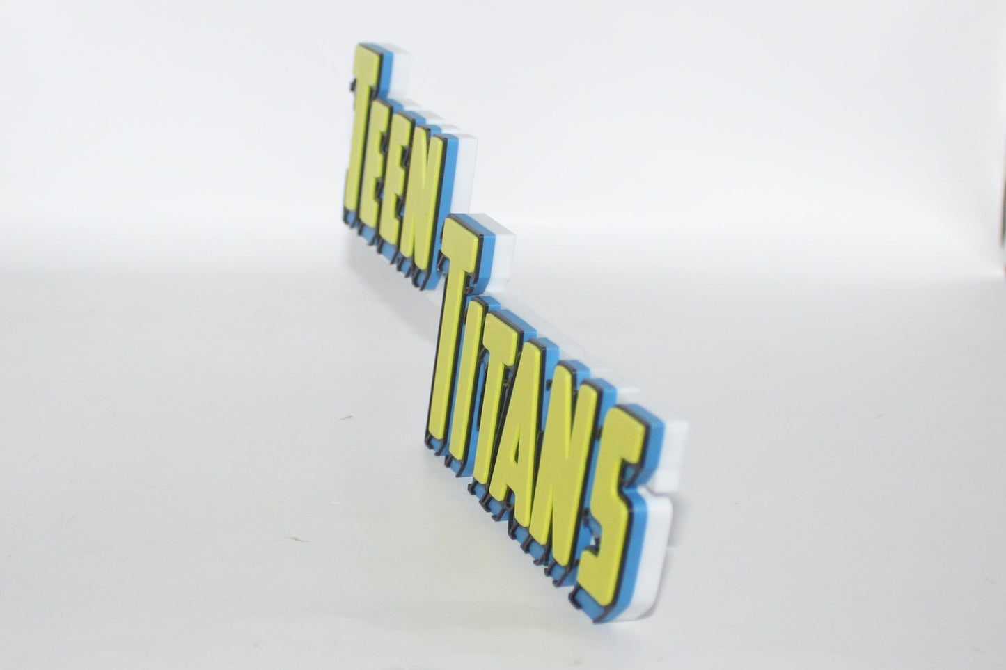 Teen Titans 3D printed Logo Sign Wall Desk Shelf Art