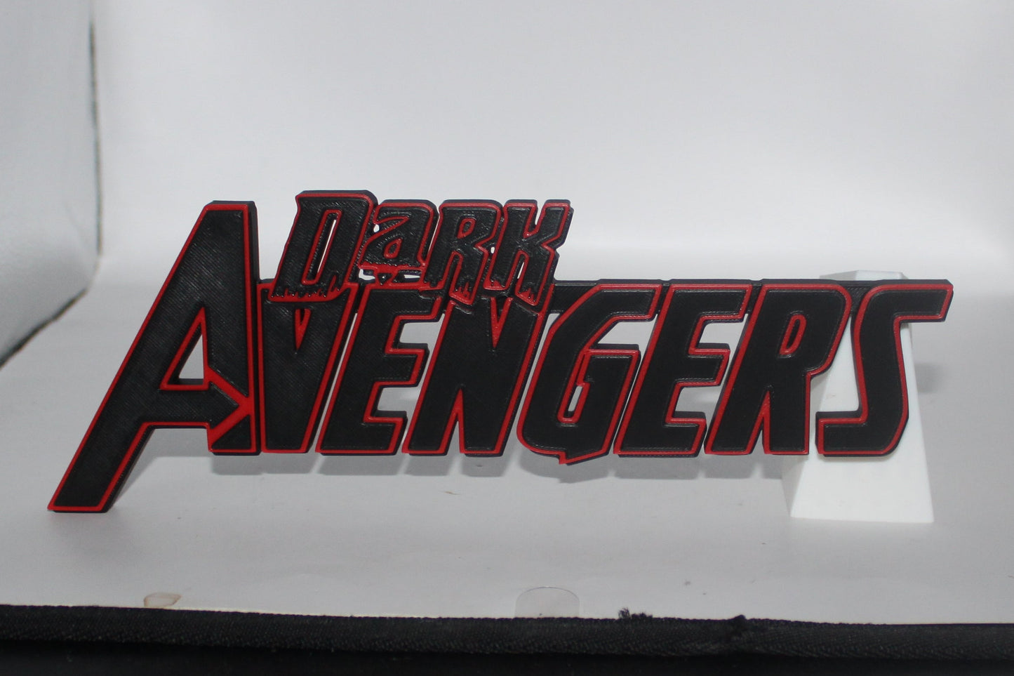 Dark Avengers 3D printed Logo Sign Wall Desk Shelf Art