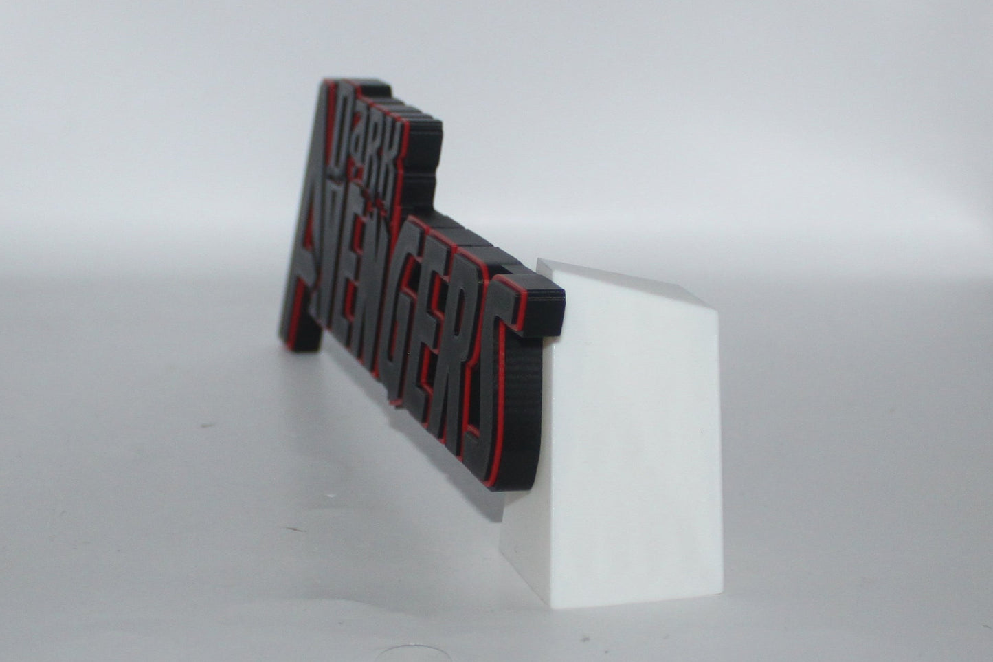 Dark Avengers 3D printed Logo Sign Wall Desk Shelf Art