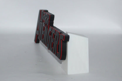 Dark Avengers 3D printed Logo Sign Wall Desk Shelf Art