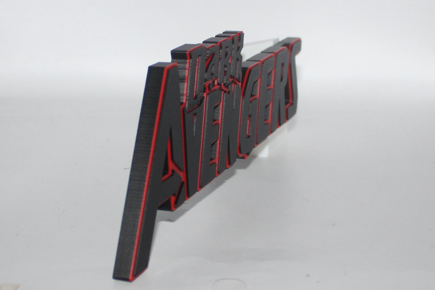 Dark Avengers 3D printed Logo Sign Wall Desk Shelf Art