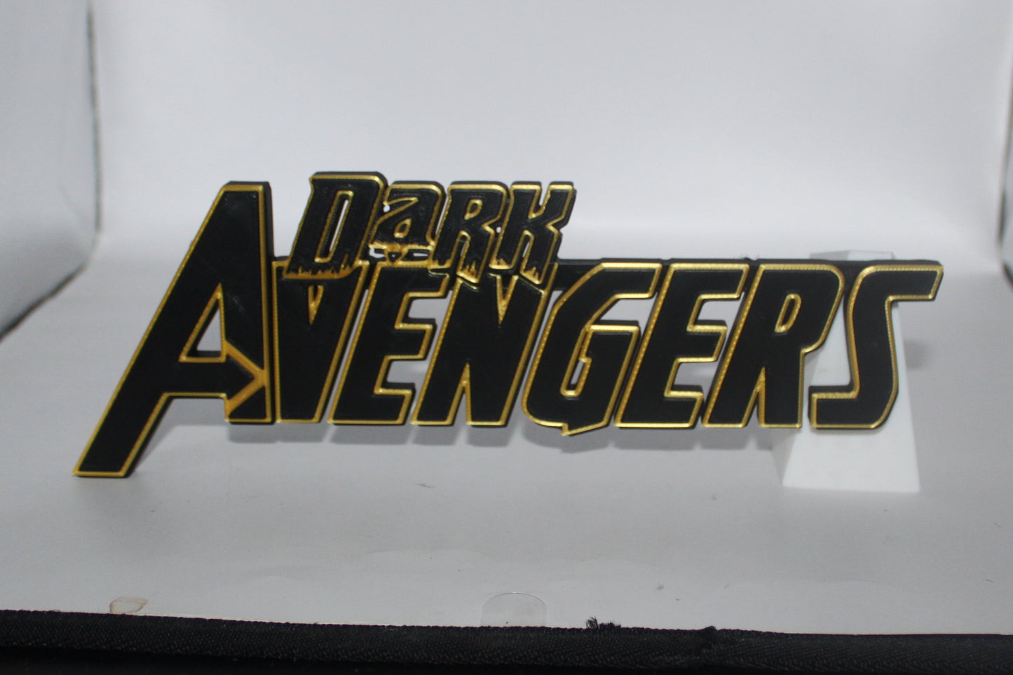 Dark Avengers 3D printed Logo Sign Wall Desk Shelf Art