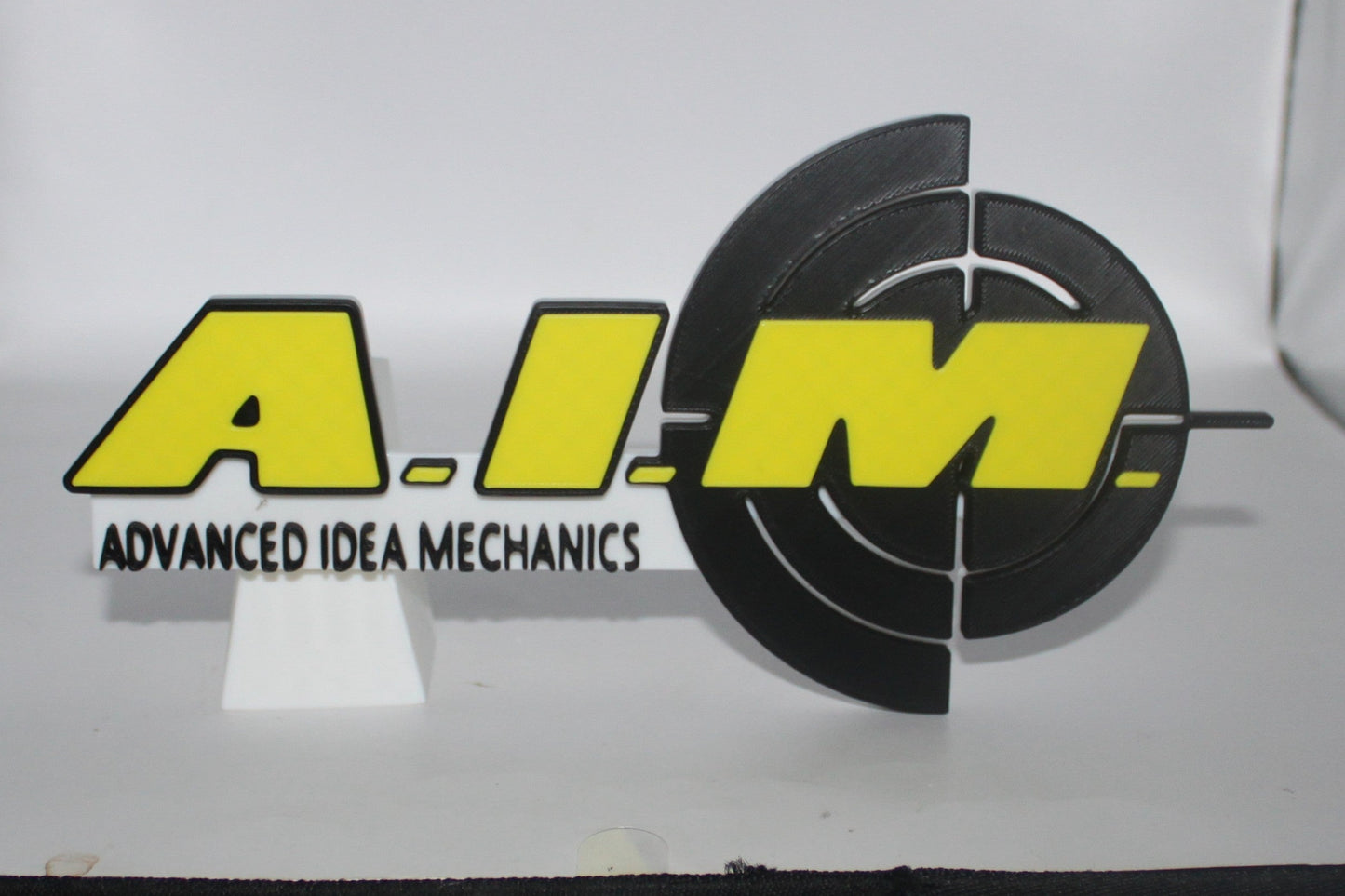 A.I.M. Advanced Idea Mechanics 3D printed Logo Sign Wall Desk Shelf Art