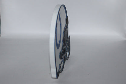 Indianapolis Colts, Colts 3D printed Logo Sign Wall Desk Shelf Art