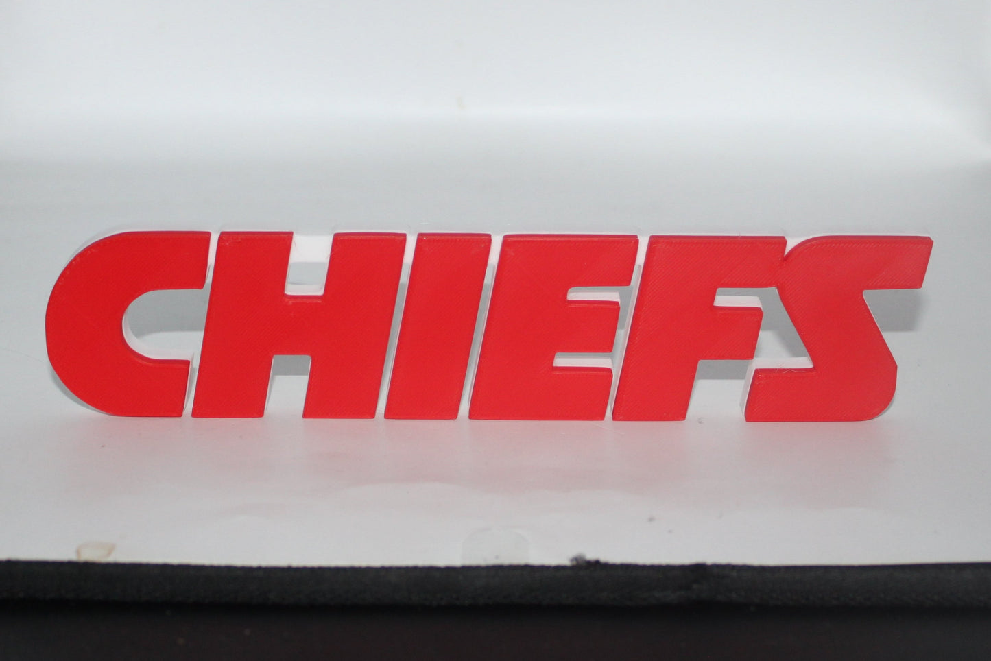 Kansas City Chiefs, Chiefs 3D printed Logo Sign Wall Desk Shelf Art