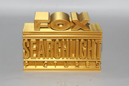 Fox Searchlight Pictures 3D printed Logo Sign Wall Desk Shelf Art