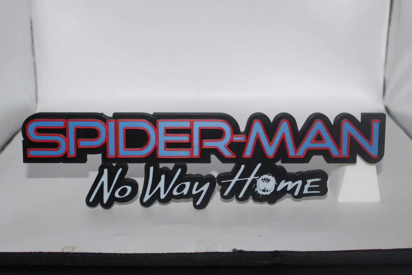 Spider-Man No Way Home, 3D printed Logo Sign Wall Desk Shelf Art
