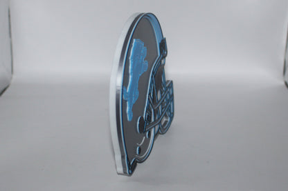 Detroit Lions, Lions 3D printed Logo Sign Wall Desk Shelf Art