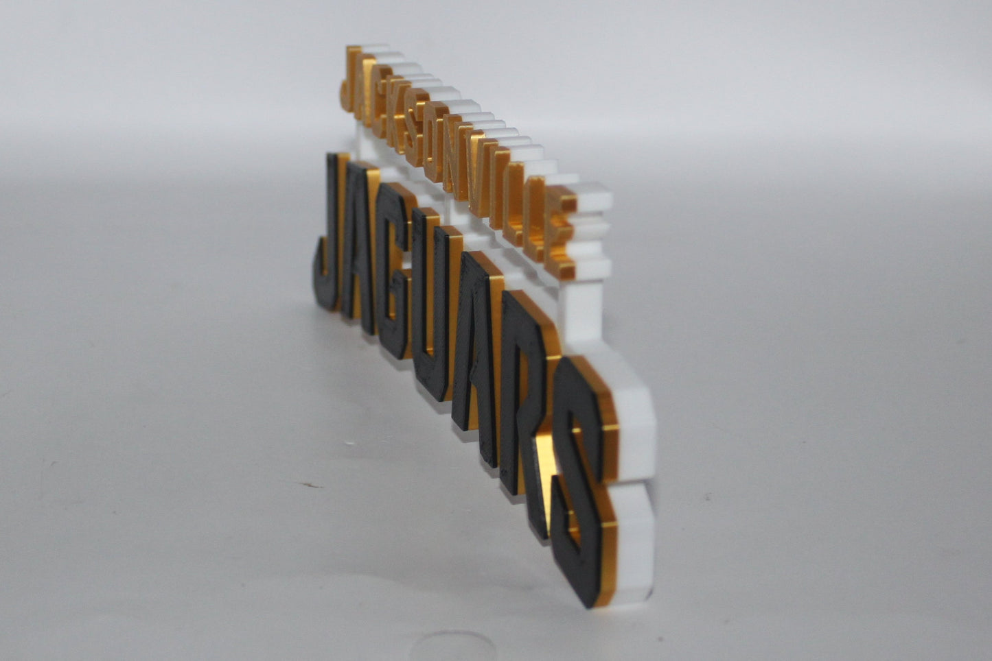 Jacksonville Jaguars, NFL 3D printed Logo, Sign, Wall, Desk, Fridge, Shelf Art