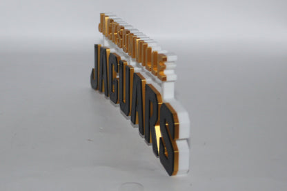 Jacksonville Jaguars, NFL 3D printed Logo, Sign, Wall, Desk, Fridge, Shelf Art