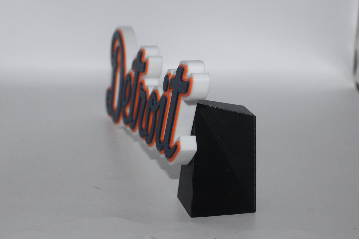 Detroit Tigers 3D printed Logo Sign Wall Desk Shelf Art