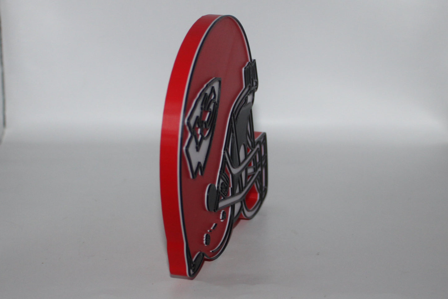 Kansas City Chiefs 3D printed Logo Sign Wall Desk Shelf Art