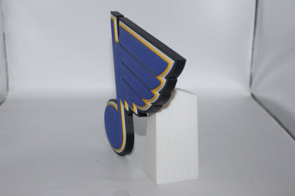 St. Louis Blues 3D printed Logo Sign Wall Desk Shelf Art