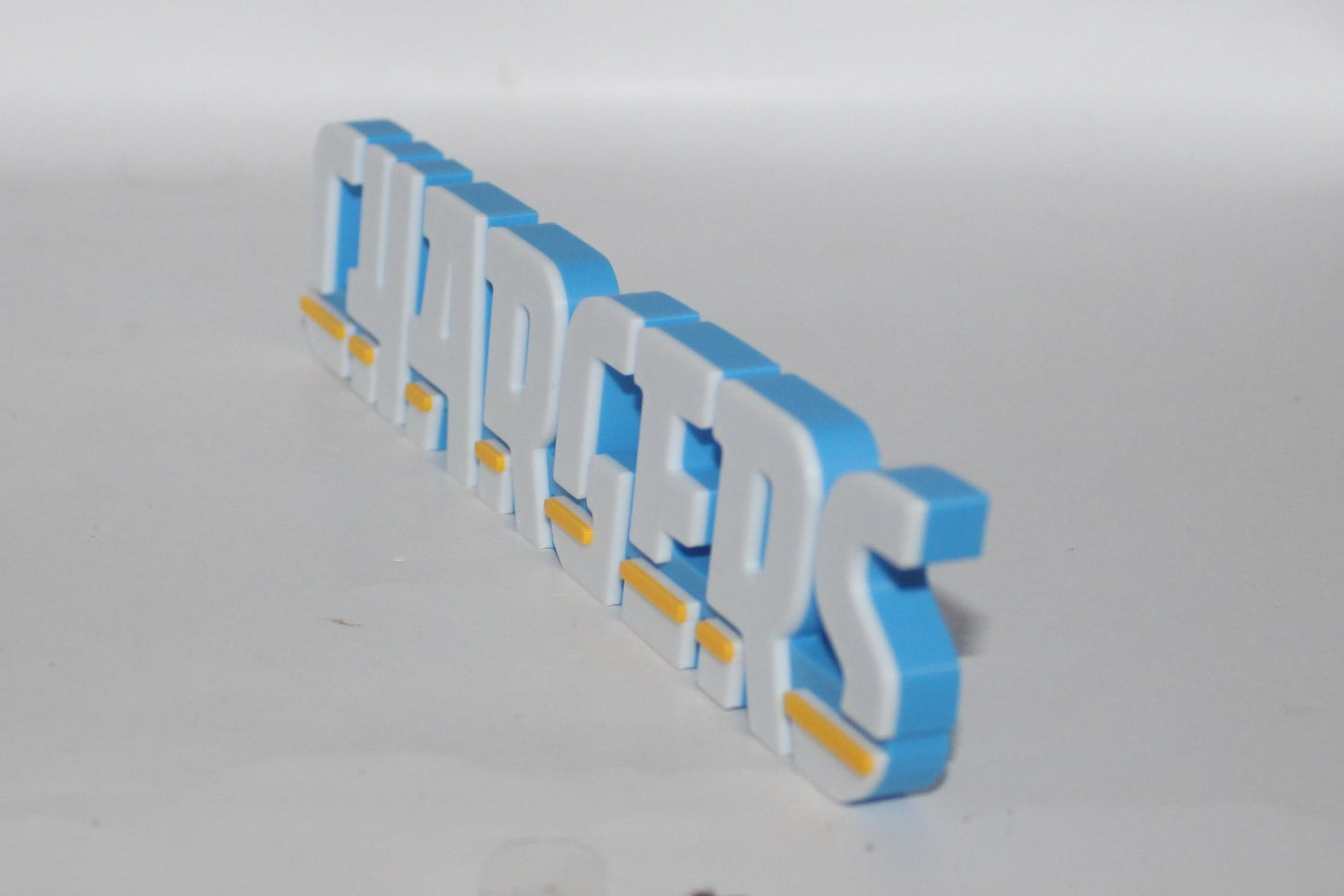 Los Angeles Chargers 3D printed Logo Sign Wall Desk Shelf Art