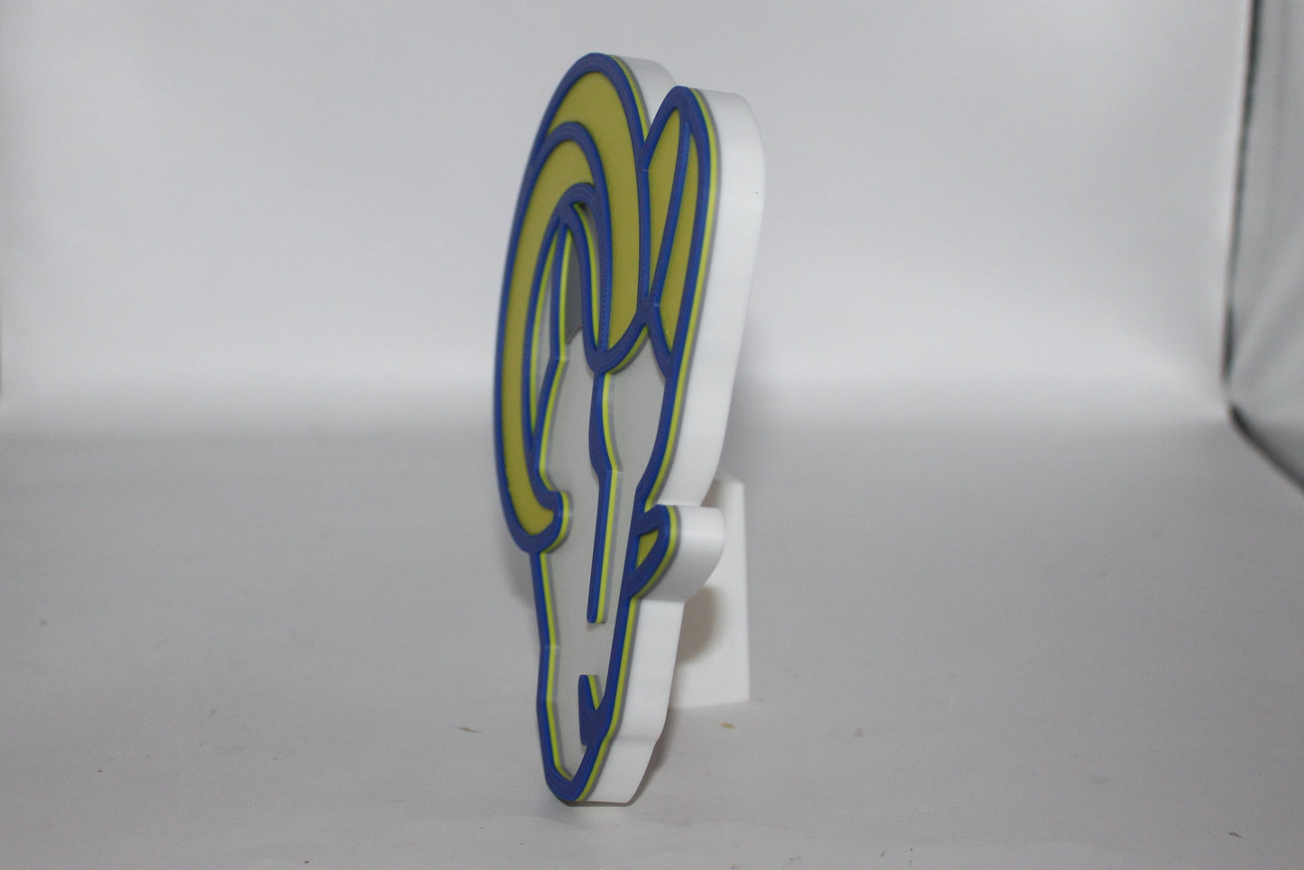 Los Angeles Rams 3D printed Logo Sign Wall Desk Shelf Art