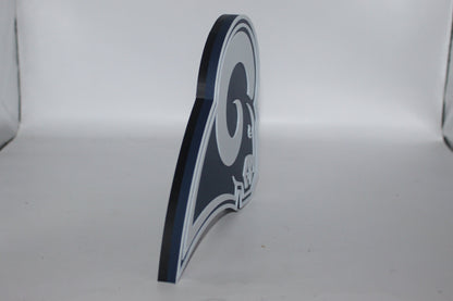 Los Angeles Rams 3D printed Logo Sign Wall Desk Shelf Art
