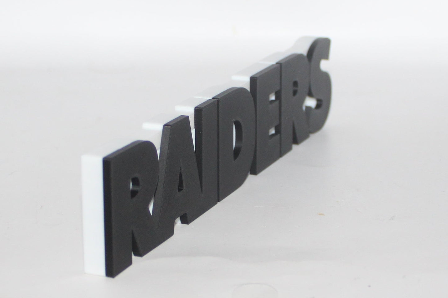 Oakland Raiders 3D printed Logo, Sign, Wall, Desk, Fridge, Shelf Art